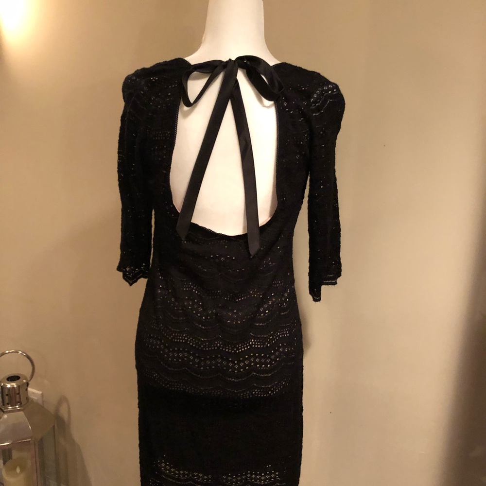 DSRL black lace dress